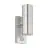 Eglo Applique Murale Riga 5 Acier Inoxydable Up & Down 2W 250lm - 830 Blanc Chaud | IP44 - Détecteur De Mouvement