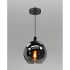 Eglo Pendelarmatuur Ariscani Staal Zwart | Geschikt voor E27